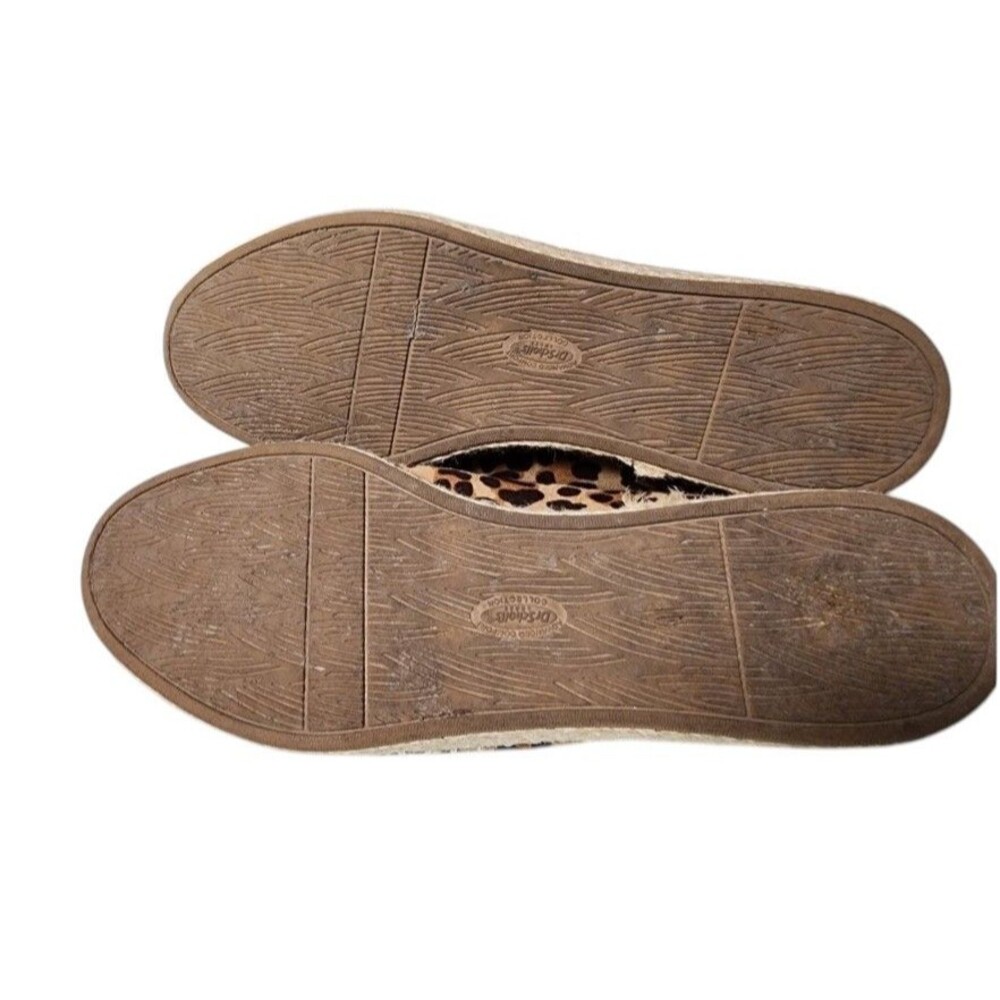 Dr.Scholls 'Find Me' Loafers Leopard Size 7.5 Be Energized Insole Jute Wrapped - Picture 5 of 8